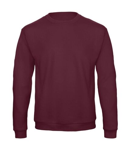 Mens id.202 50/50 sweatshirt burgundy B&C