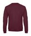 Sweat id.202 50/50 homme bordeaux B&C