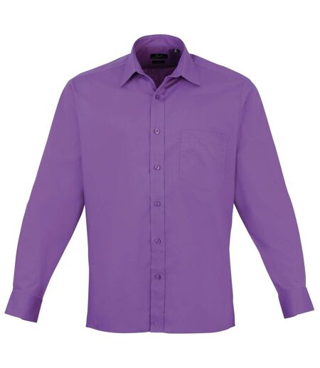 Premier - Chemise à manches longues - Homme (Violet) - UTRW1081