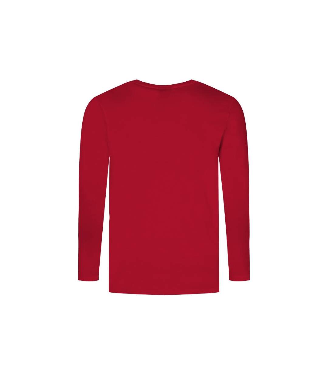 T-shirt Premium Homme Rouge Feu Promodoro-2
