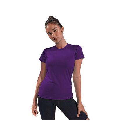 Tri Dri Womens/Ladies Performance Short Sleeve T-Shirt (Bright Purple)