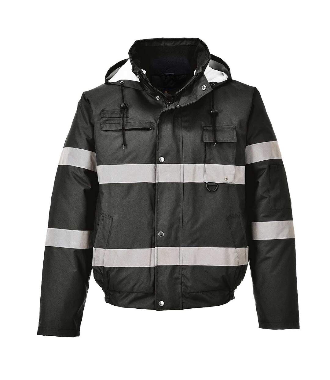 Portwest - Blouson bomber réfléchissant IONA - Homme (Noir) - UTPC2860