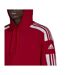 Sweat À Capuche Squadra Homme Rouge Adidas-4