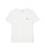 T-shirt femme blanc Lacoste-1