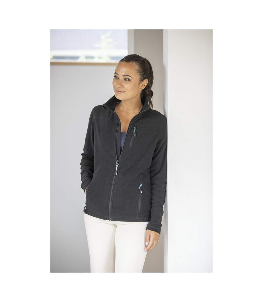 Veste polaire amber femme gris orage Elevate NXT