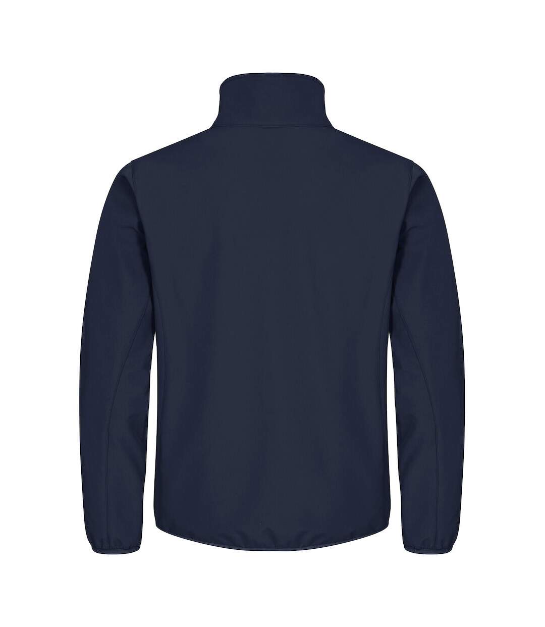 Mens Classic Soft Shell Jacket Dark Navy Clique-2