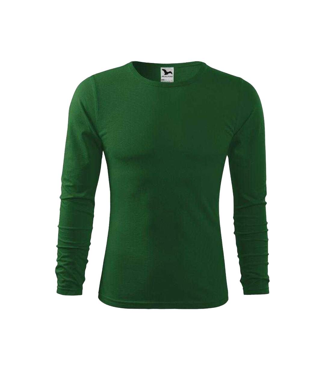 T-shirt Manches Longues Homme Vert Foncé Malfini-1