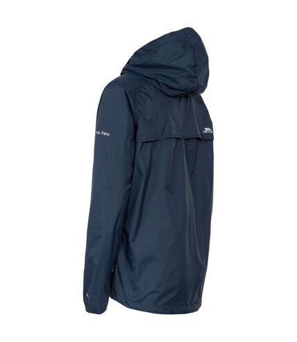 Trespass Womens/Ladies Qikpac Waterproof Packaway Shell Jacket (Navy)