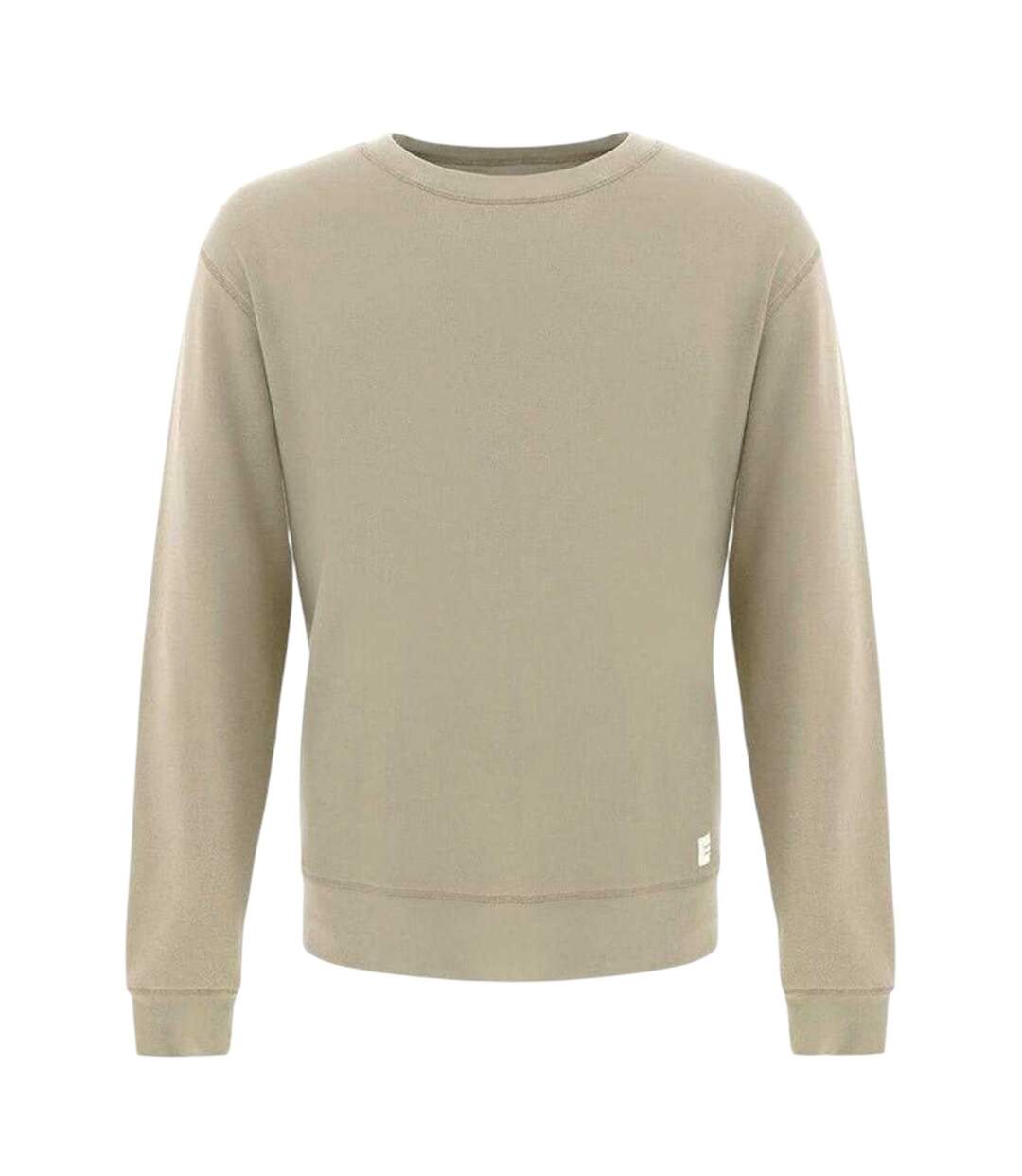 Mens Crew Neck Regular Sweater Top Pastel Mint Firetrap-1