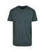 Mens t-shirt round neck bottle green Build your Brand