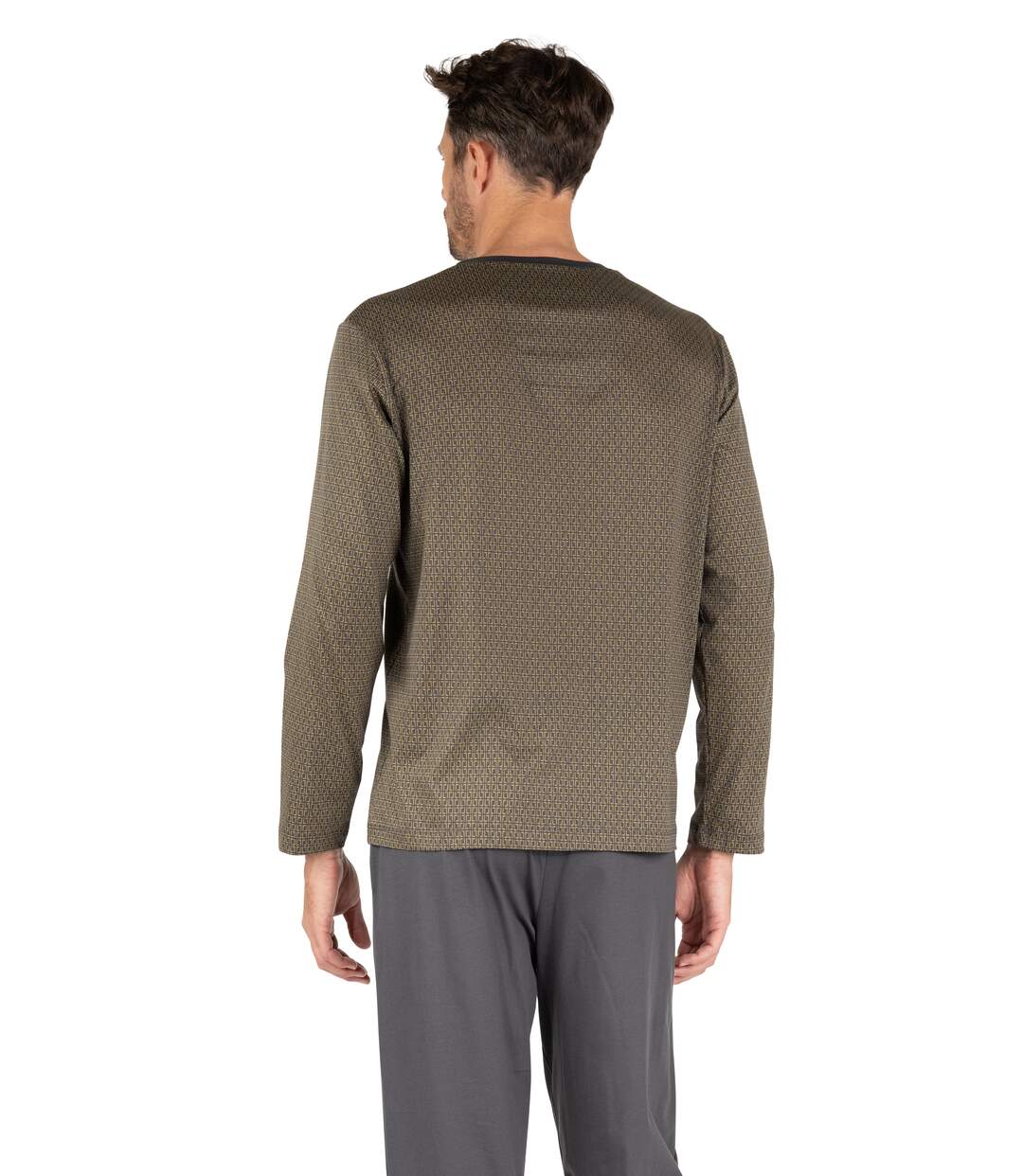 Pyjama long homme Mercerisé Eminence-2