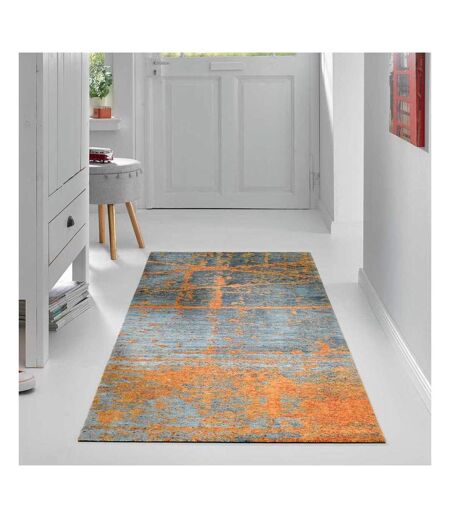 Tapis salon et chambre tissé motif abstrait RUSTICO