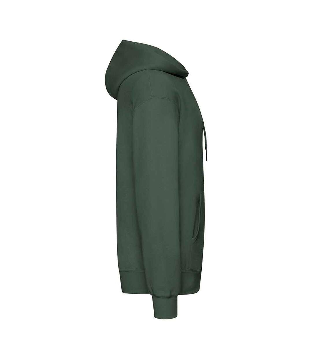 Sweat À Capuche Classic Adulte Vert Bouteille Fruit Of The Loom-3