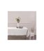 Nappe Rectangulaire Chambray 140x240cm Blanc-3