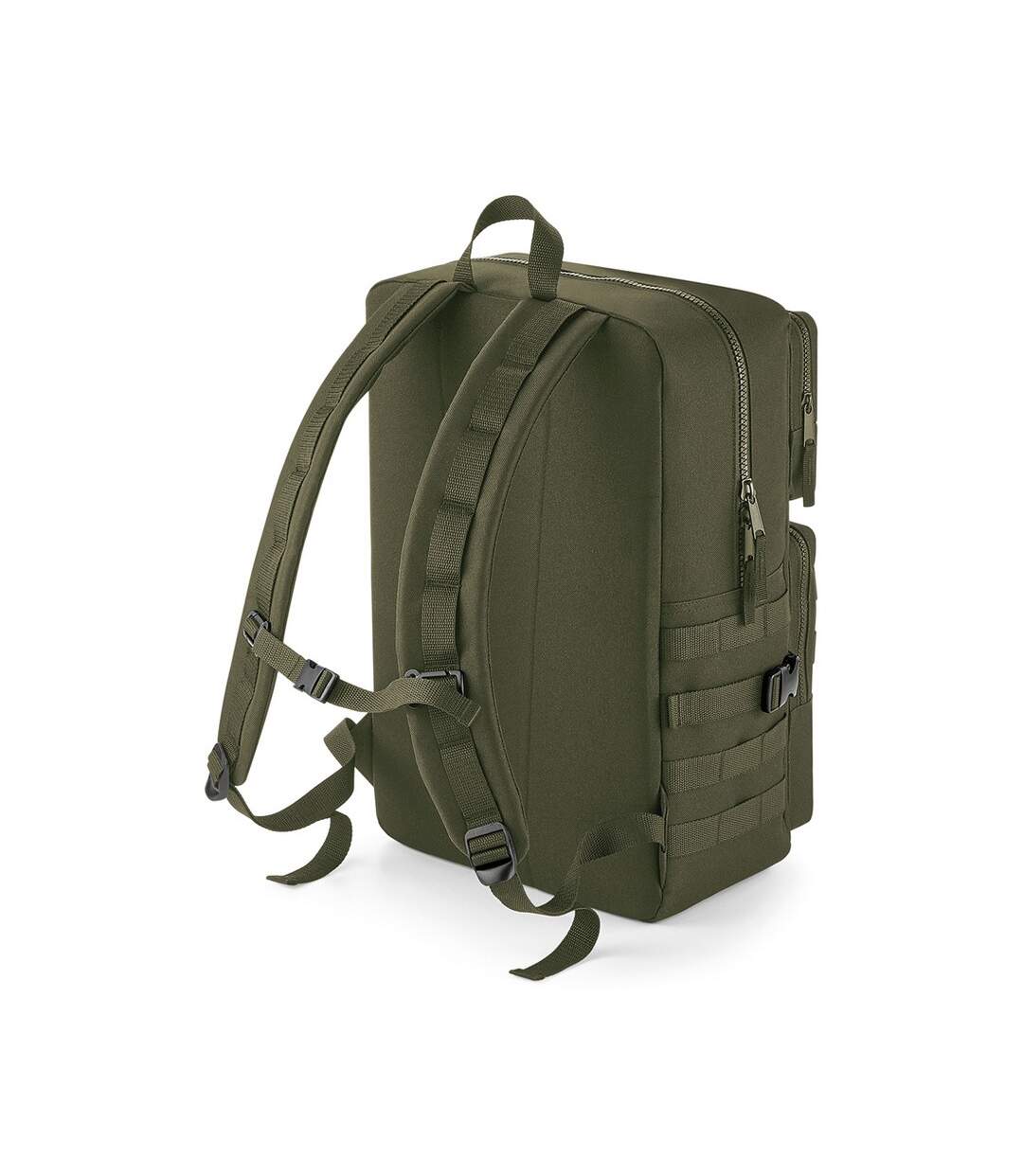 Sac à dos molle tactical taille unique vert militaire Bagbase-2