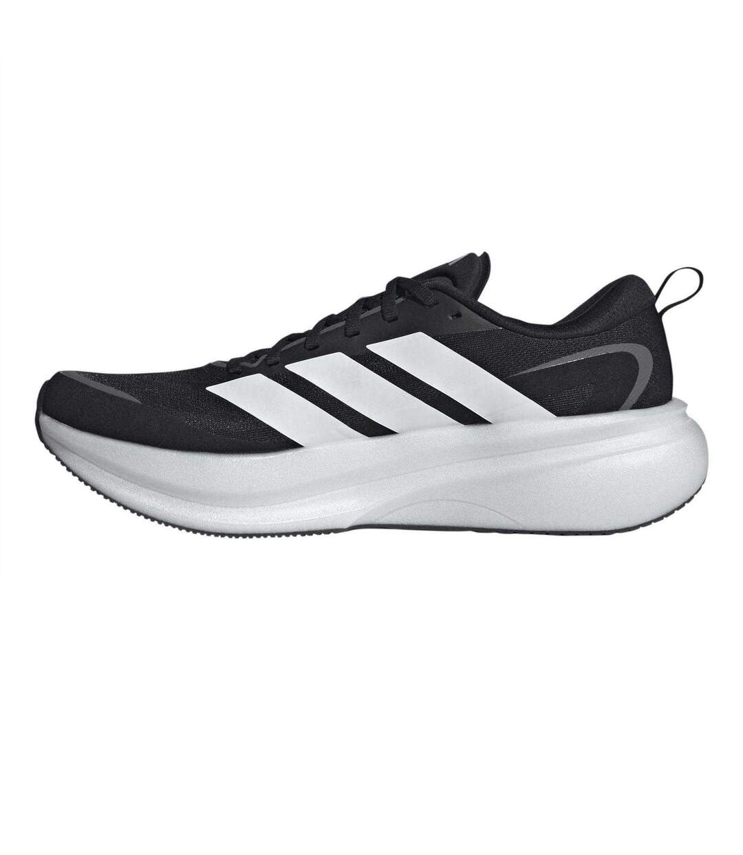 Chaussures Course À Pied Supernova Homme Noir Blanc Adidas-3