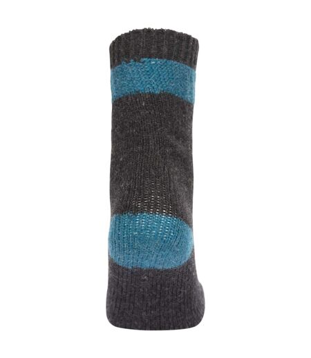 Chaussettes pour bottes agenta adulte noir / bleu vif / figue Trespass