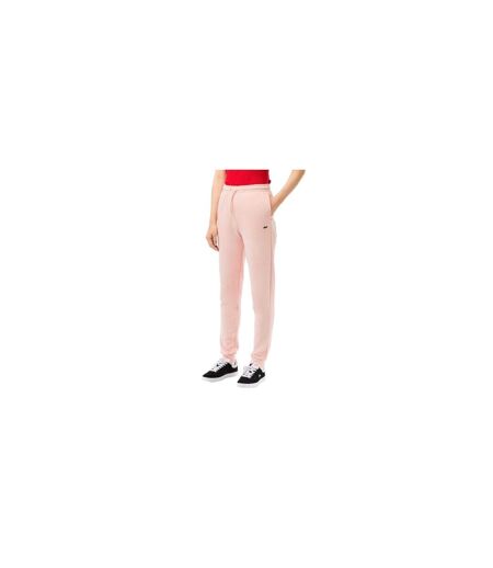 Womens/ladies Fleece Sweatpants Pink Lacoste