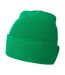 Bonnet Motif/style Uni Printers Vert Kelly Beechfield-2