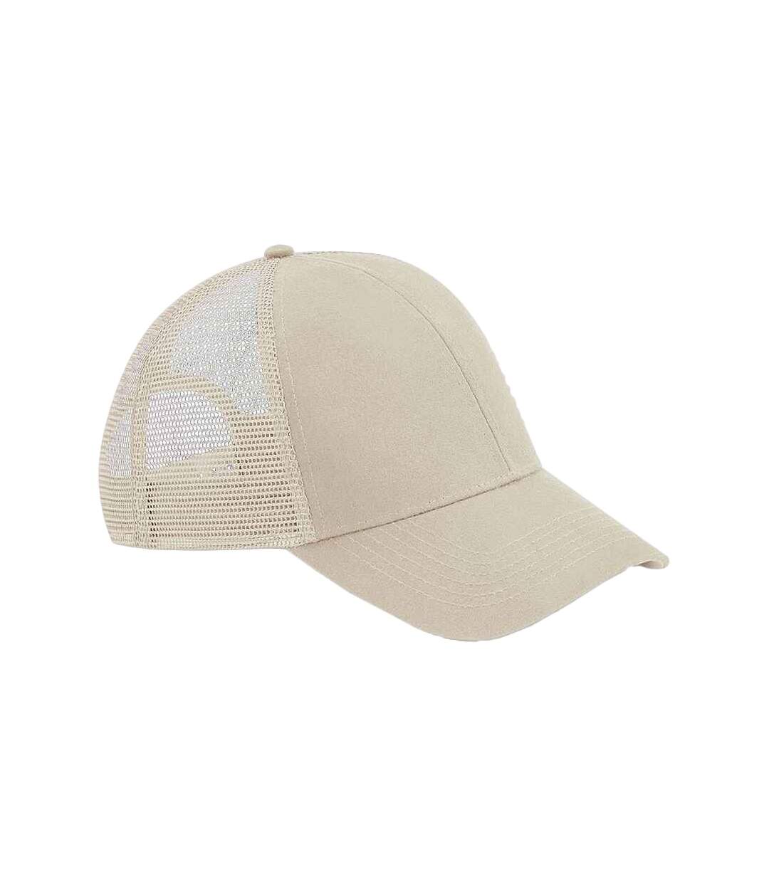 Casquette trucker adulte beige Beechfield-1