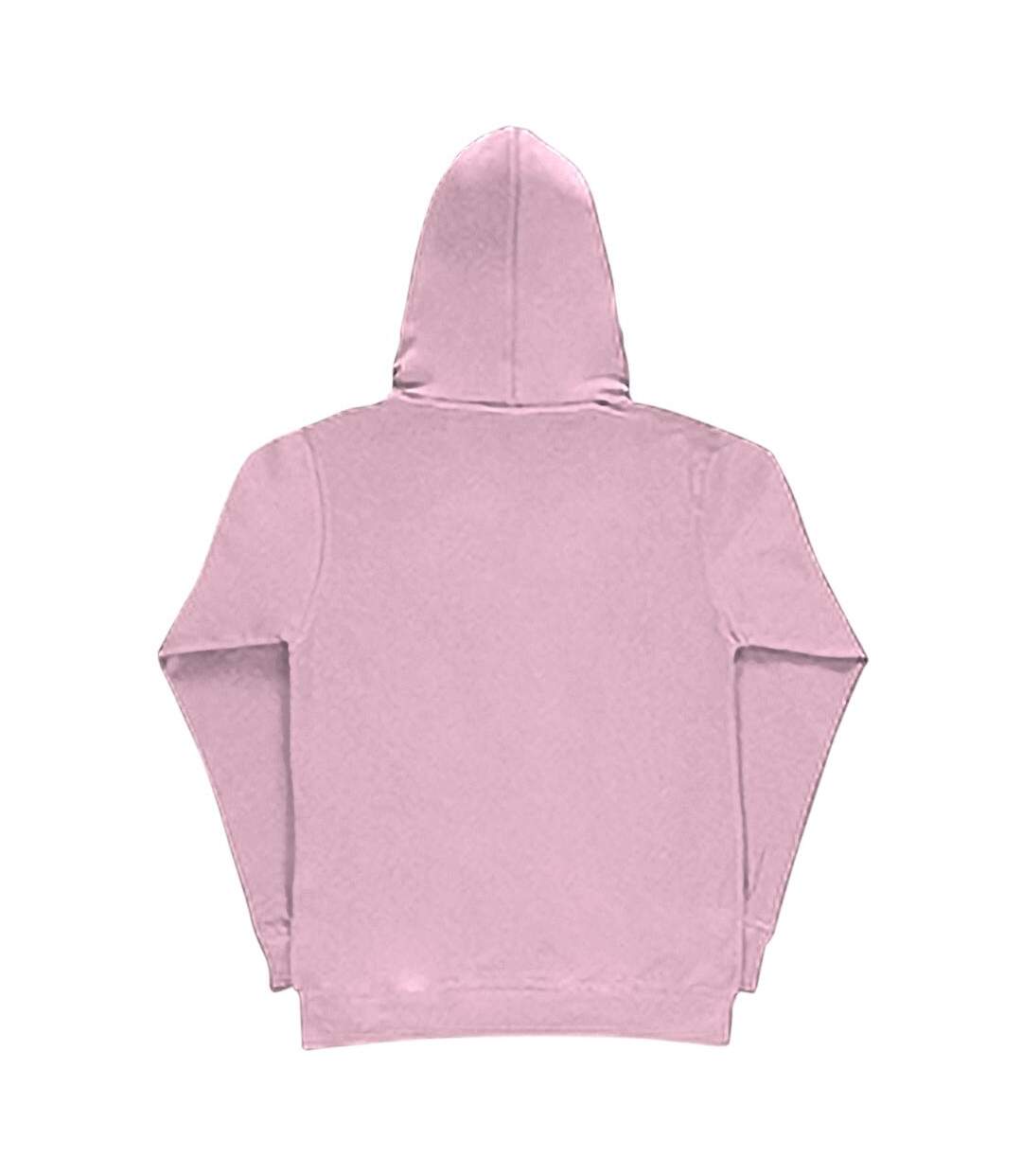 Sweatshirt Uni À Capuche Femme Rose SG-2