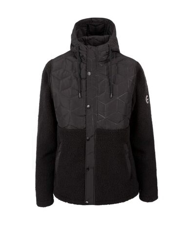 Womens/ladies nicola dlx fleece jacket black Trespass