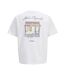 T-shirt blanc homme jack & jones lington - l-3