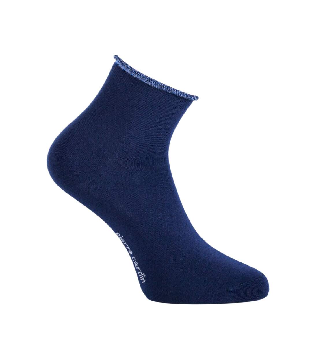 6 paires de chaussettes quarter 200 aiguilles femme Hand made Silver Pierre Cardin-3