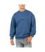 Sweat Motif/style Logo Homme Bleu Moyen Hugo-1