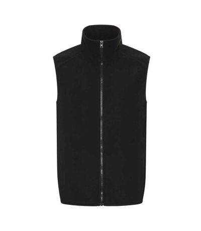 Unisex adult fleece gilet black PRO RTX