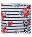 Robe T-shirt Motif/style Prairie Femme Rouge Lazy Jacks-3