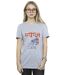 Disney Femmes/Les femmes Lilo & Stitch Ice Cream - T-shirt boyfriend en coton (Gris sportif) - UTBI29820-2