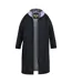 Mens Webber D555 Sherpa Lined Changing Robe Black Duke-2
