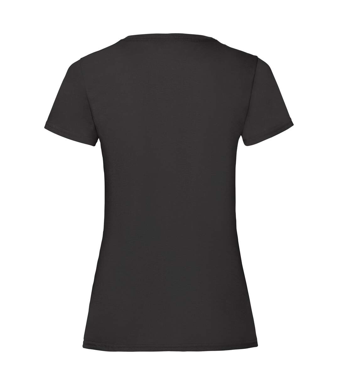 T-shirt femme noir Fruit of the Loom