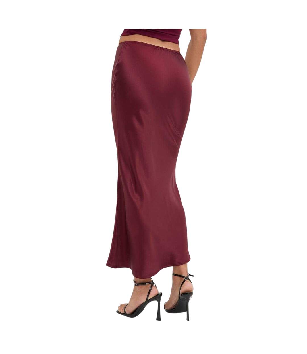 Jupe Longue Femme Bordeaux I Saw It First-3
