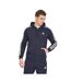 Mens Essentials 3 Stripes Full Zip Hoodie Inkwell Adidas-3