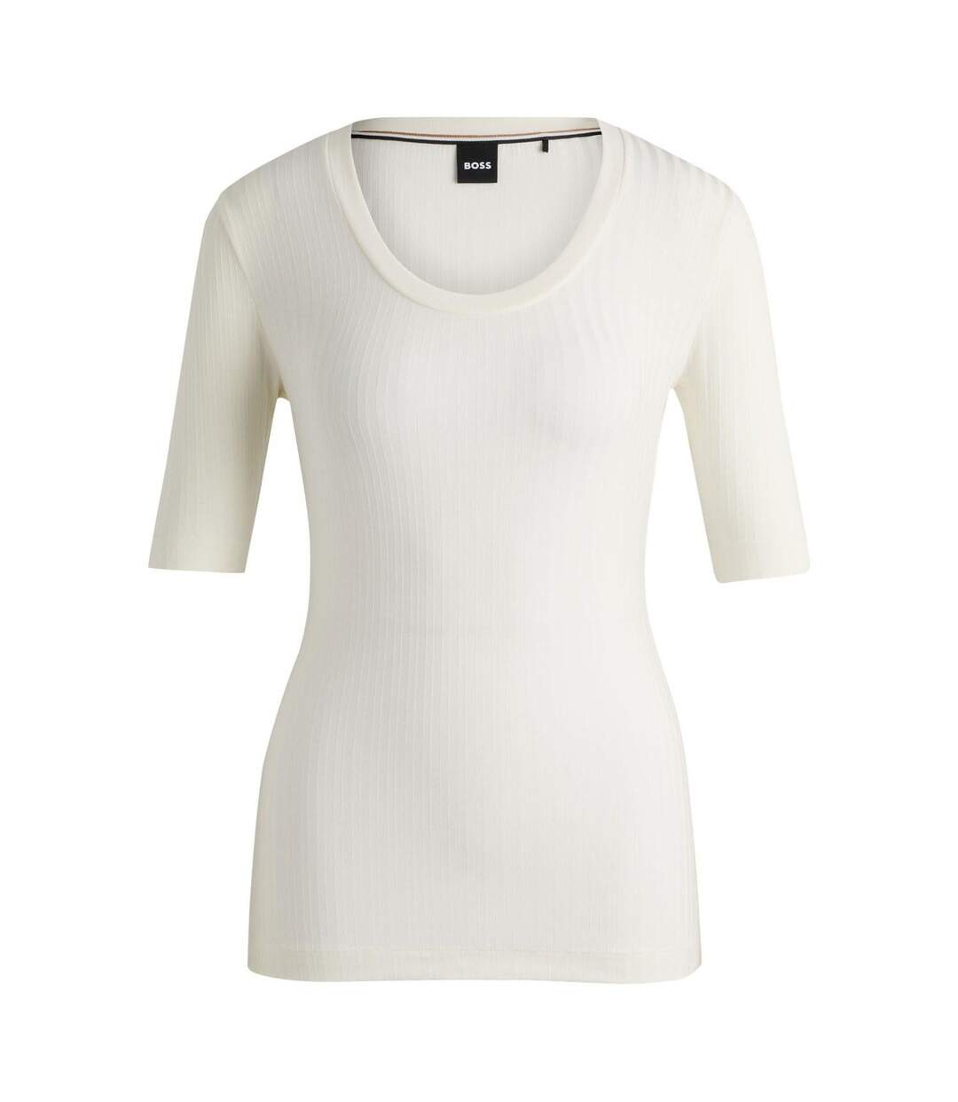 Haut Effilie Femme Blanc Boss-2