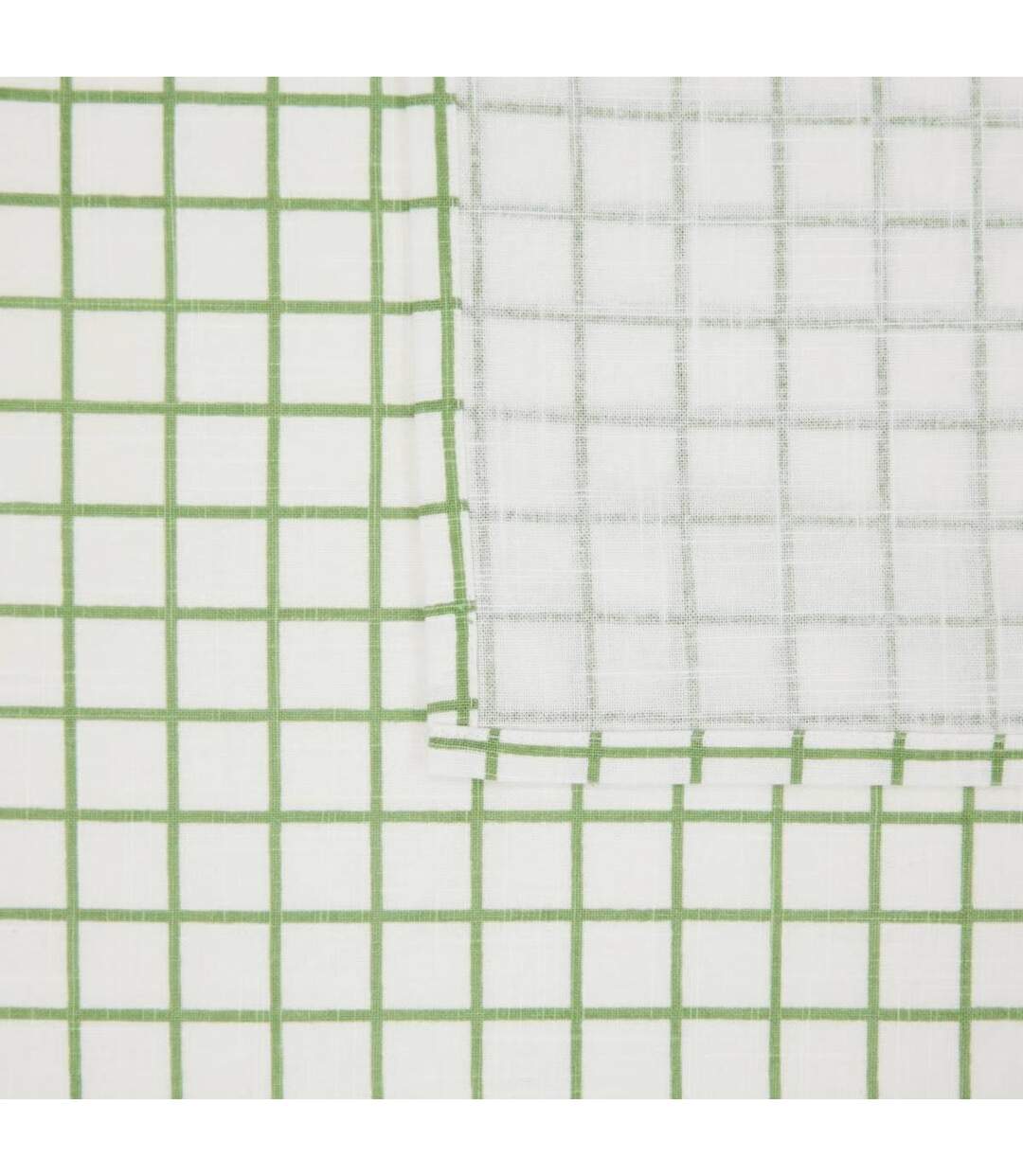 Nappe Quadrillée Garrigue 140x240cm Vert-2