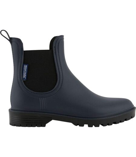 Bottes De Pluie Lady Harriett Femme Bleu Marine Mat Regatta