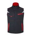 Veste gilet de travail sans manches - JN850 - gris carbone