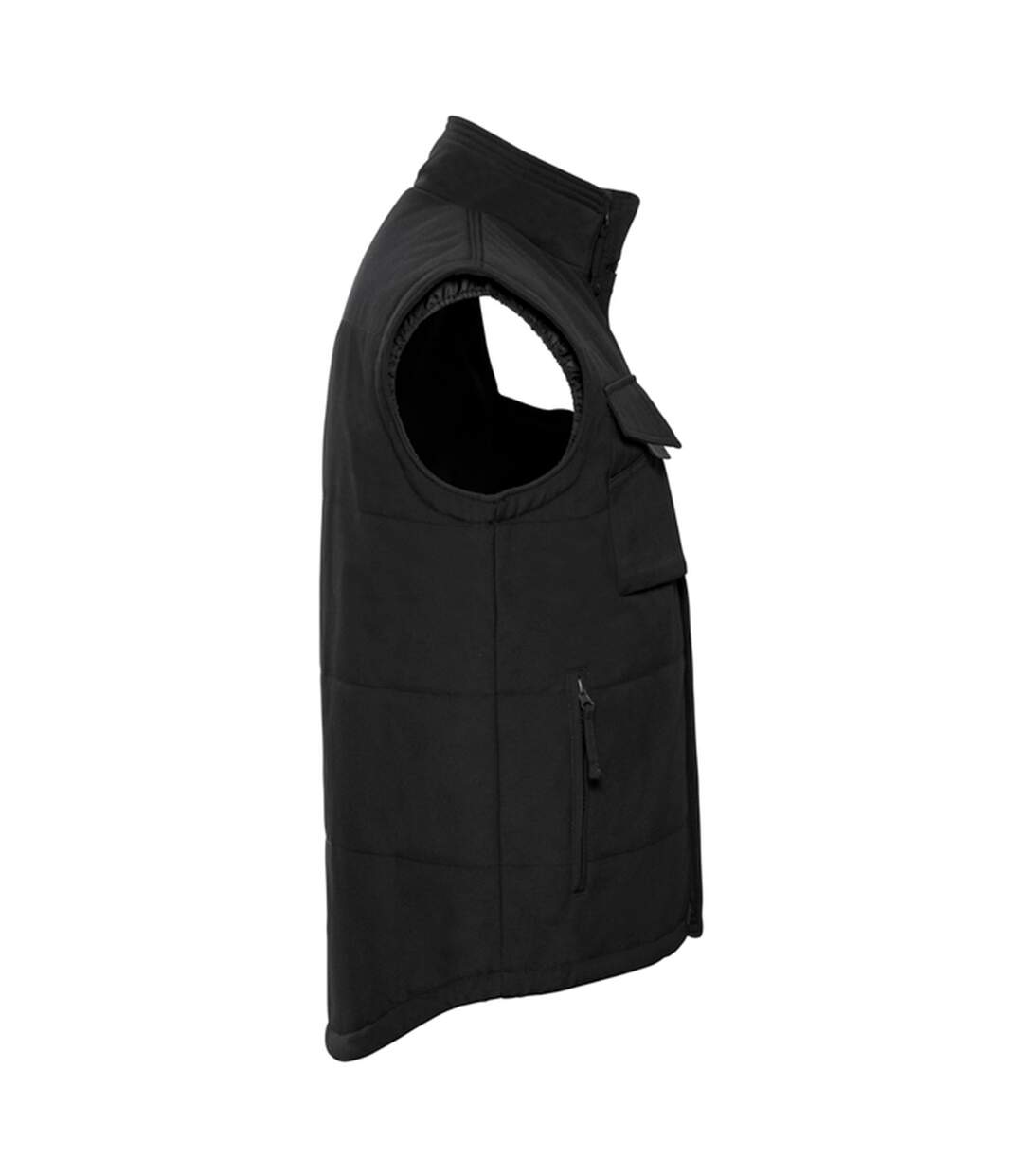 Veste Sans Manches Travail Adulte Noir Russell-3