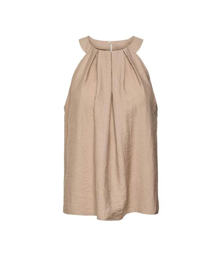 Débardeur beige femme vero moda evalina