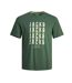 T-shirt Vert Homme Jack & Jones Delvin - L