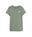 T-shirt Kaki Femme Puma Ess+ Embroid - L-1