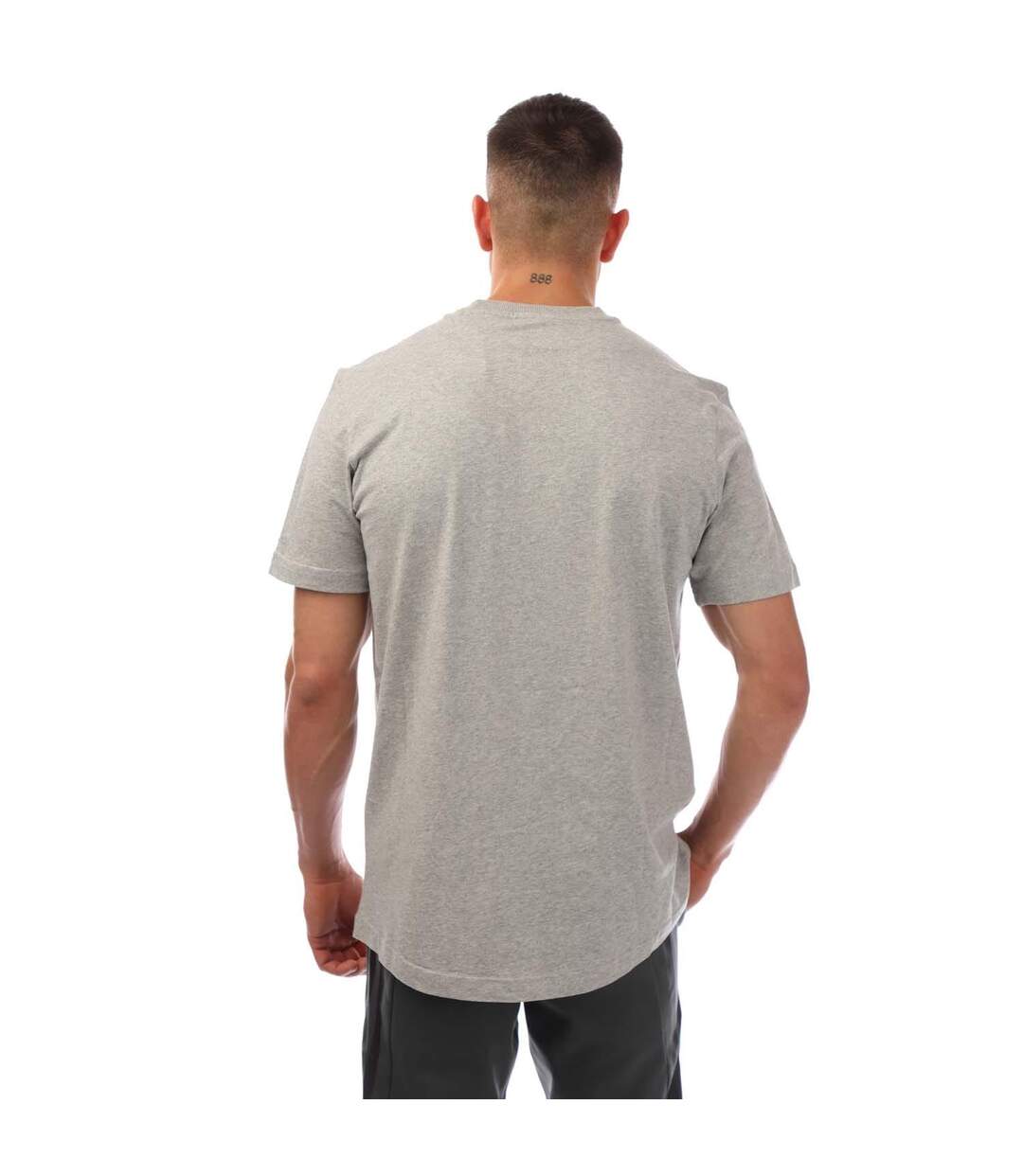 T-shirt All Szn Homme Gris Chiné Adidas-3