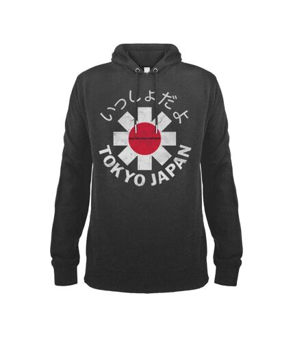 Amplified Unisex Adult Tokyo Japan Red Hot Chili Peppers Hoodie (Slate)