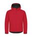 Veste Softshell Classic Homme Rouge Clique-1