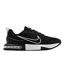 Mens Alpha Air Cushioned Trainers Black White Nike-1
