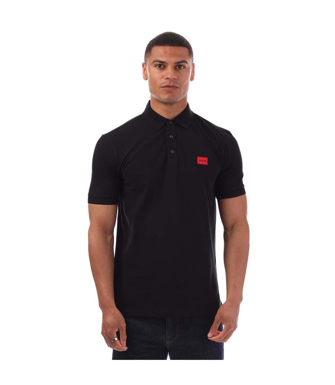 Mens Dereso232 Polo Shirt Black Hugo-2