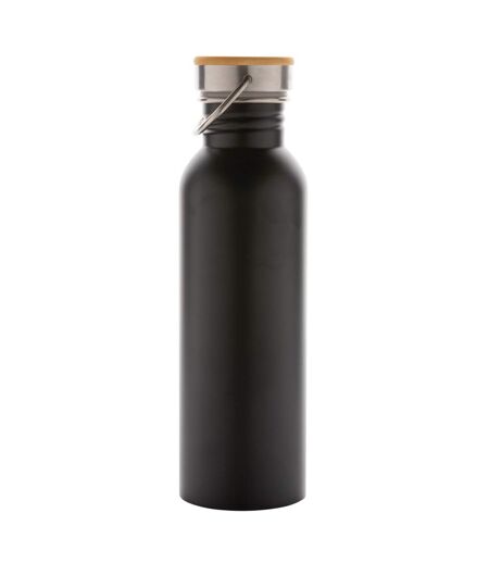 Modern stainless steel 710ml bottle one size black XD Collection